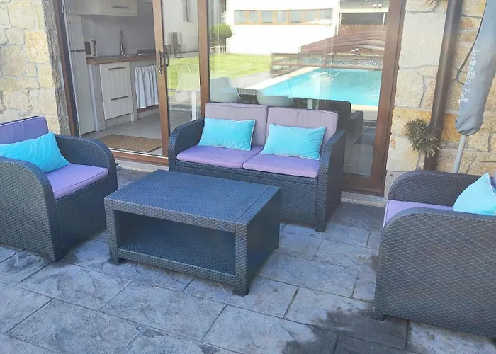 Casa De Invitados Con Asador Y Piscina De Uso Privado Casa vacanze Foz